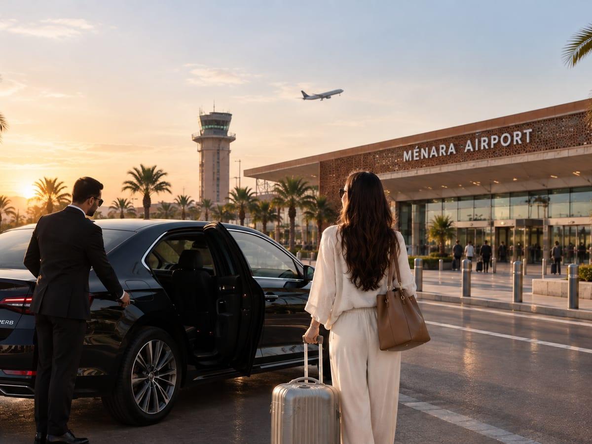 Transfert aéroport Marrakech-Ménara